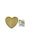 Heart Model Wooden Bamboo Serving Presentation Tray - Board 20.5 X 19.5 X 1.4cm () Glbl-Stl57839