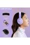 X8 Over-Ear Wired Headphones with Microphone (Dark Purple) - 2