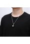 100% Steel Necklace Gothic Scandinavian Cross Viking Style Gothic Necklace Stainless Colorfast - 4