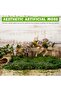 FFD 800g Artificial Moss Green Grass for Centerpieces, Home & Garden Decor – Decorative Faux Moss - 3