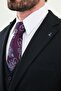 Straight Slim Fit Mono Collar Classic Men's Suit Dark Navy - 45395.25Y - 2
