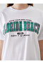 Crew Neck Printed Women's T-Shirt (S5) - 3