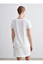 Crew Neck Printed Women's T-Shirt - 5