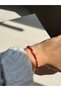 Gold Color Women's Steel Bracelet with Red Detail – Energetic and Modern Design - 8