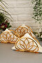 Almar Gold Stainless Steel Ultra Luxury Napkin Holder Organizer Presentation Kitchen Decoration Tableware - 2