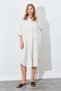 Stone Loose Fit Double Pocket Shirt Dress - Ek100283067 - 3