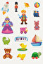 Sticker My Book Playground – Educational Activity Book with 60 Colorful Stickers |   Fun for Kids - 3