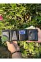 Men's Black Genuine Leather Wallet with Coin Compartment and Plenty of Card Holders - 4