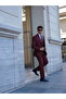 Men's Slim Fit Italian Style Suit Jacket Vest Pants with Vest -Lntcom2348 - 5