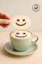 Dessert and Coffee Decoration Template Set Rice Pudding Decoration Dessert Pastry Decoration Latte Sago Decoration Set of 4 - 2