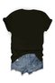 Unisex Watermelon Strawberry Printed Oversize Crew Neck T-Shirt - 2