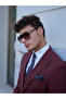 Men's Slim Fit Italian Style Suit Jacket Vest Pants with Vest -Lntcom2348 - 8