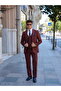 Men's Slim Fit Italian Style Suit Jacket Vest Pants with Vest -Lntcom2348 - 6