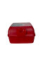 Licensed 2-Tier 4-Compartment Lunch Box with Lid Spoon Fork - 2