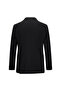 Black Slim Fit Mono Collar Suit - 4