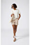High Summer Shorts Beige Women's Shorts-118154-Ms099