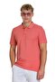 Pink Regular Fit 100% Cotton Polo Neck T-Shirt - 3