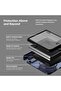 Terra Guard Modern Halo for Samsung Galaxy Z Flip 7 case MagSafe compatible Navy Blue - 7
