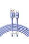Cablu de date, Baseus, USB/USB-C, 100W, 2m, Violet
