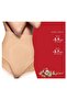Slimming Shaper Lace Flat Tummy Panties,Flesh S/M - 2