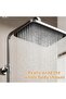 Shower System with LED Digital Display and Atmosphere Lamp, Piano Key Shower System, Intellige - 6