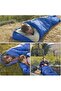 Outdoor Sleeping Bag – Portable Moisture Resistant Warm Sleeping Bag for Cold Weather Camping, Hik - 7