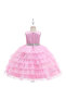 Mia Hot Pink Party Dress with belth - 3