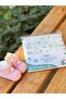Baby Pompom Pink Booties & Set of 10 Cotton Wipes (Muslin Wipes with Gift) Newborn Gift - 2