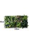 FFD Artificial Grass Wall Panel 100 x 50 cm - UV Resistant Faux Greenery Hedge Panels - 3