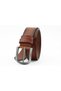 Nappa Genuine Antique Leather 4.00 cm Sports Men's Belt - Kmr252 - 3