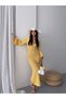 Long Dress with Buckle Detail Open Knitting - 9