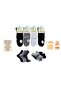 Men's Summer Anti-Sweat Bamboo Half Socks Booties Socks 12 Pack