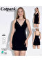 Women's Strap Lace Detailed Nightgown 18297
