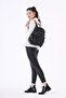 Women's Wash Leather Multi-Compartment Backpack Cty-Lbn-404 - 3