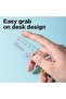 EH658 15cm Ruler – Easy-Grab Desk Design with Clear Graduation – Compact Ruler in Yellow & - 2