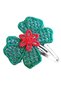 Clama Brodata Happy Vibe Verde, multicolor