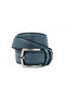 Nappa Genuine Antique Leather 4.00 cm Saddle Stitched Sports Men's Belt - Kmr254