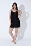 Women's Strap Lace Detailed Nightgown 18301 - 3