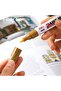 EU500-GD Paint Marker Golden 2.0mm 12pcs/box – ideal for metal, glass, plastic, stone. - 3