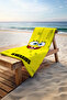 Adult Unisex 75X155Cm Summer Spongebob Pattern Beach Towel - Bath Towel - Sea Towel - 3