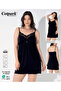 Women's Strap Lace Detailed Nightgown 18301