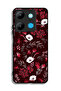 Infinix Smart 7 Protective Case Cover Small Flowers And Tropical Leaves
