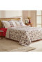 Inara 100% Cotton Single Duvet Cover Set Red - 2