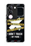 vivo V29 Protective Case Cover Caution Never Touch My Phone