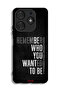 Tecno Spark 10 Pro Protective Case Cover Remember Who You Wanted To Be