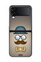 Samsung Galaxy Z Flip 4 Protective Case Cover ManS Head Art