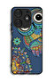 Tecno Spark 10 Pro Protective Case Cover Floral Owl