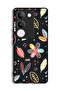 vivo V29 Protective Case Cover Flowers And Leaves Abstract Art