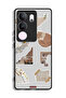 vivo V29 Pro Protective Case Cover Pieces Of Paper Stickers