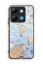 Infinix Smart 7 Protective Case Cover World Map
